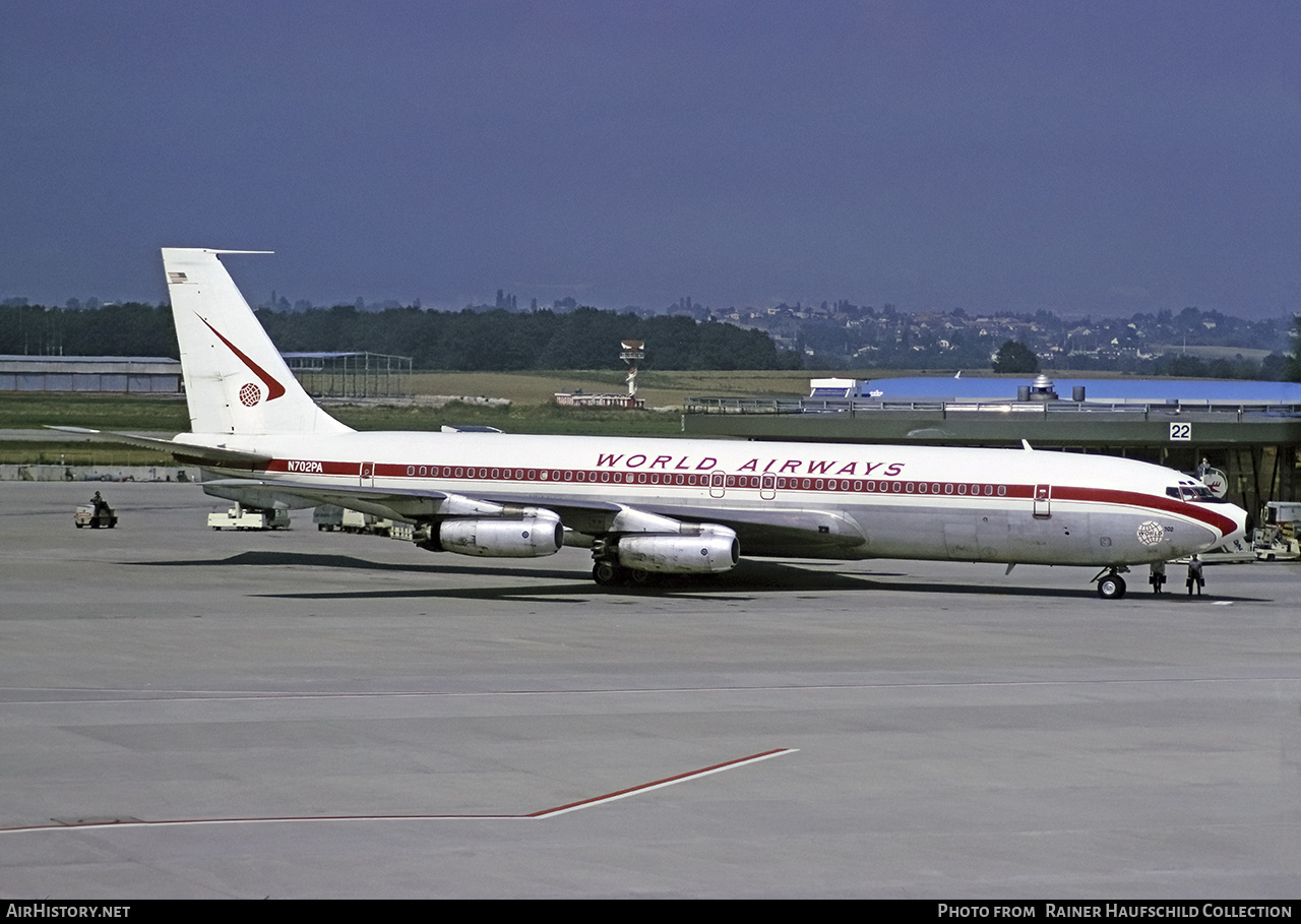 Aircraft Photo of N702PA | Boeing 707-321 | World Airways | AirHistory.net #483594