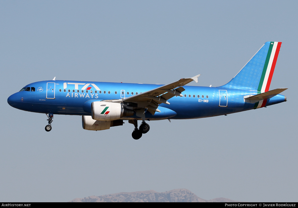 Aircraft Photo of EI-IMB | Airbus A319-112 | ITA Airways | AirHistory.net #483600