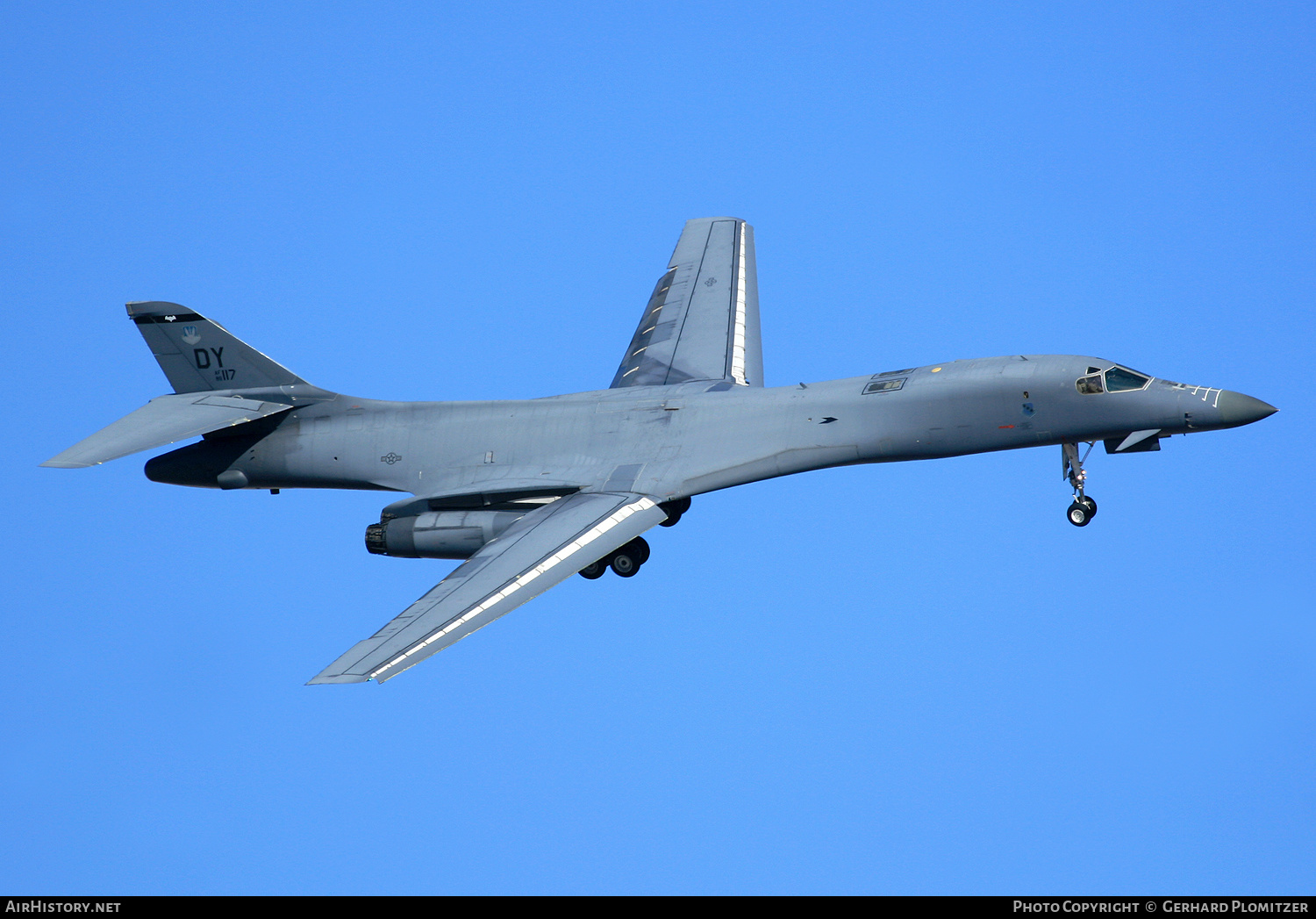 Aircraft Photo of 86-0117 / AF86-117 | Rockwell B-1B Lancer | USA - Air Force | AirHistory.net #483604