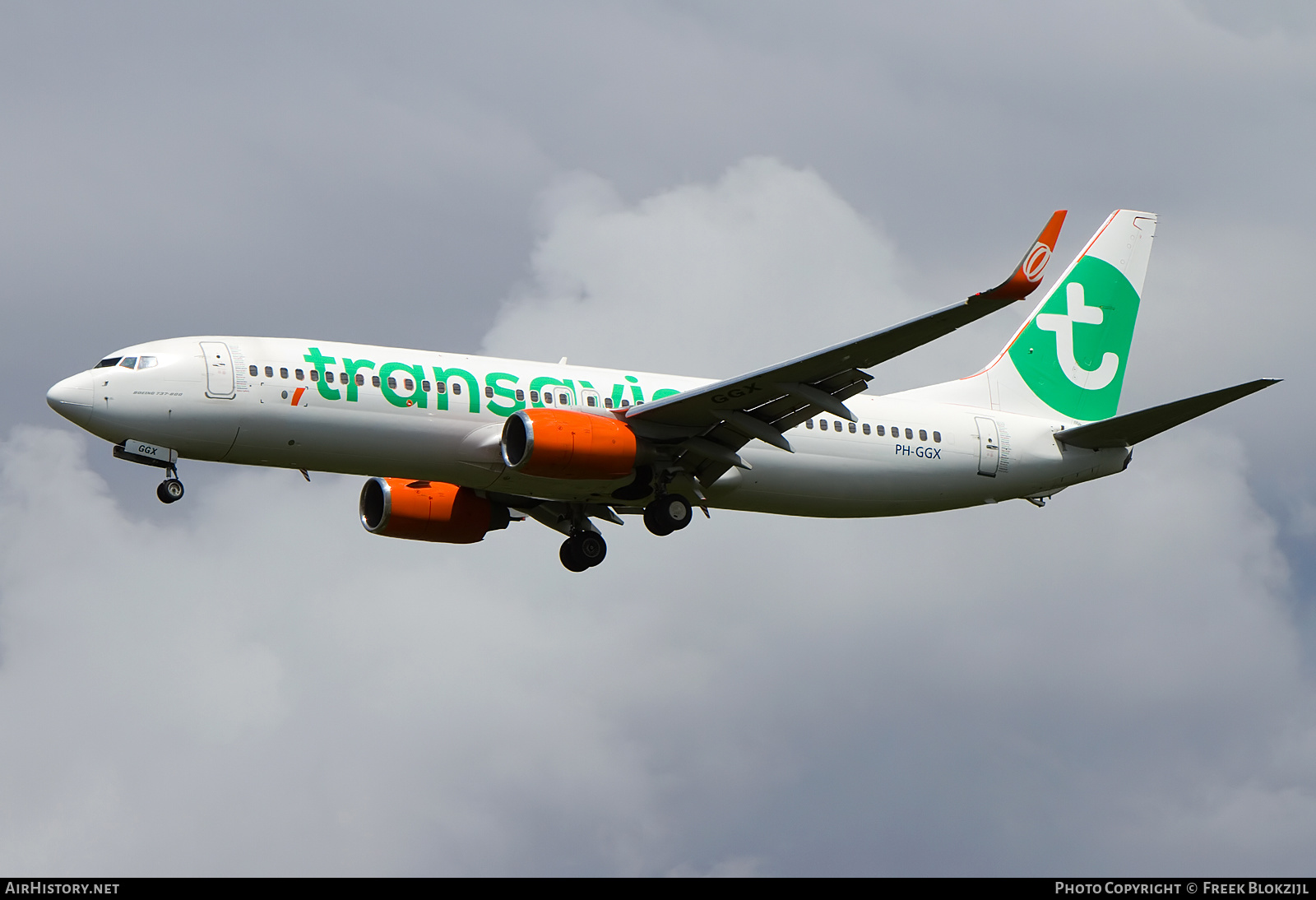 Aircraft Photo of PH-GGX | Boeing 737-8EH | Transavia | AirHistory.net #483609