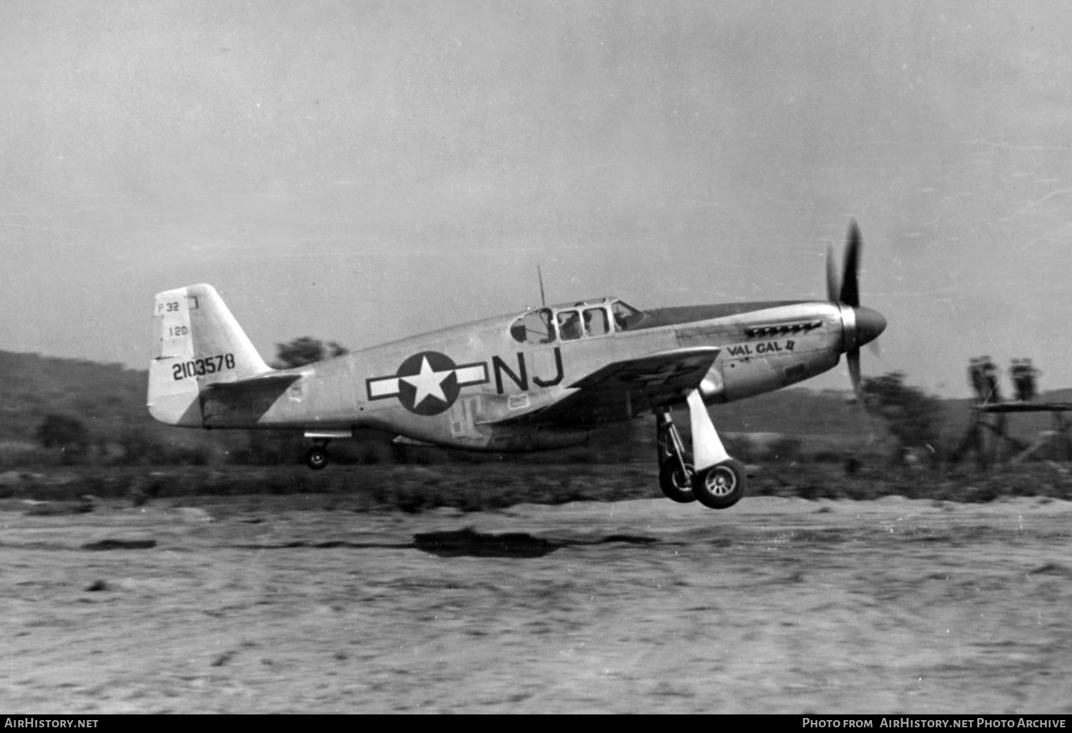 Aircraft Photo of 42-103578 / 2103578 | North American F-6C Mustang | USA - Air Force | AirHistory.net #483620
