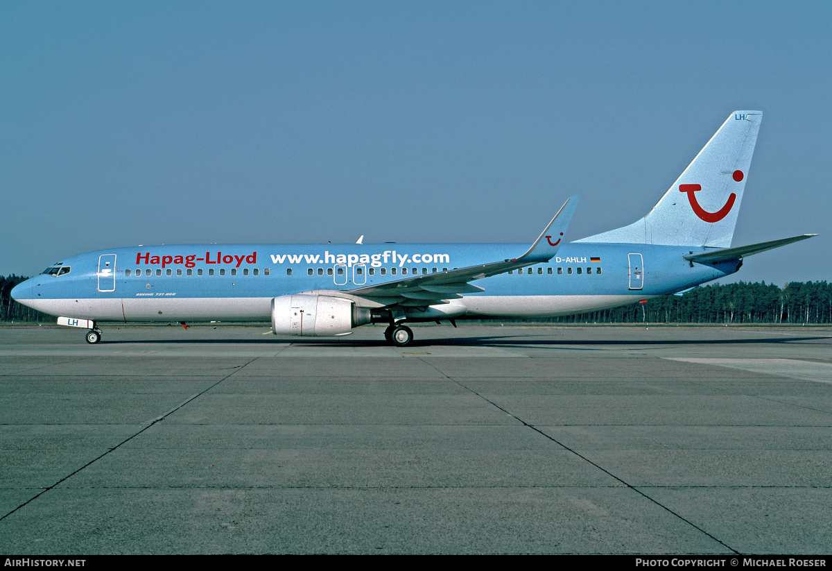 Aircraft Photo of D-AHLH | Boeing 737-8K5 | Hapag-Lloyd | AirHistory.net #483639