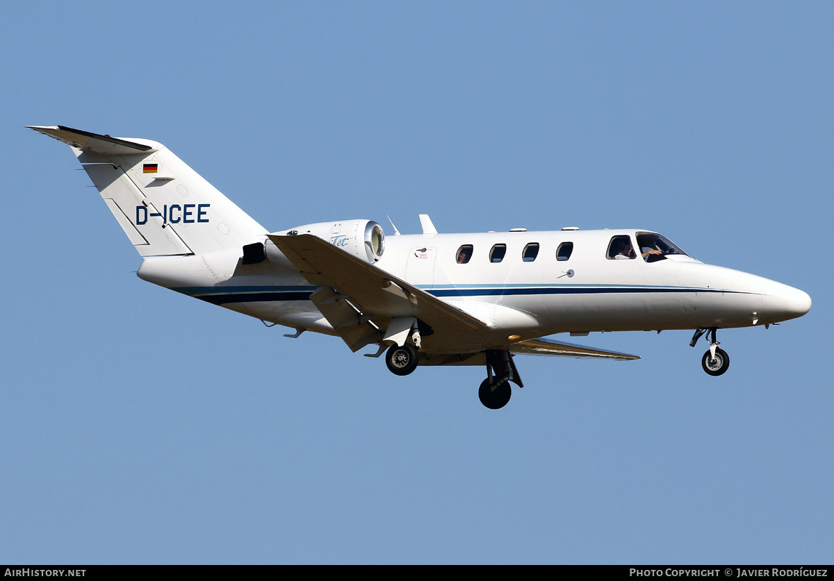 Aircraft Photo of D-ICEE | Cessna 525 CitationJet | AirHistory.net #483640