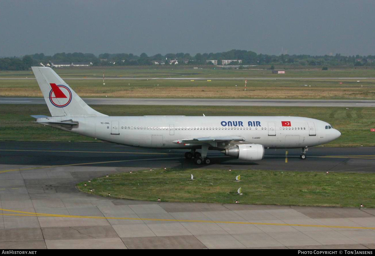 Aircraft Photo of TC-ONL | Airbus A300B4-103 | Onur Air | AirHistory.net #483647