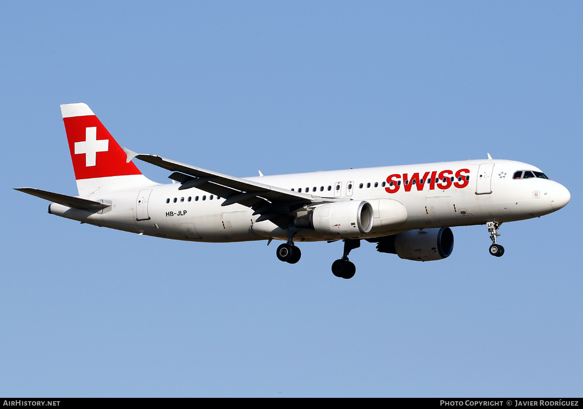 Aircraft Photo of HB-JLP | Airbus A320-214 | Swiss International Air Lines | AirHistory.net #483652