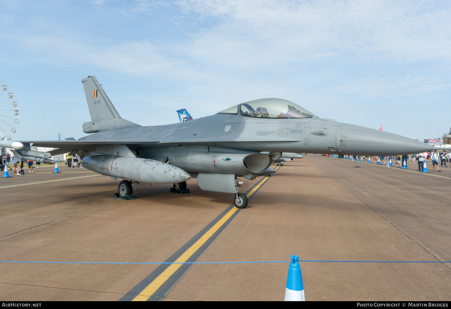 Aircraft Photo of FA119 | General Dynamics F-16AM Fighting Falcon | Belgium - Air Force | AirHistory.net #483665