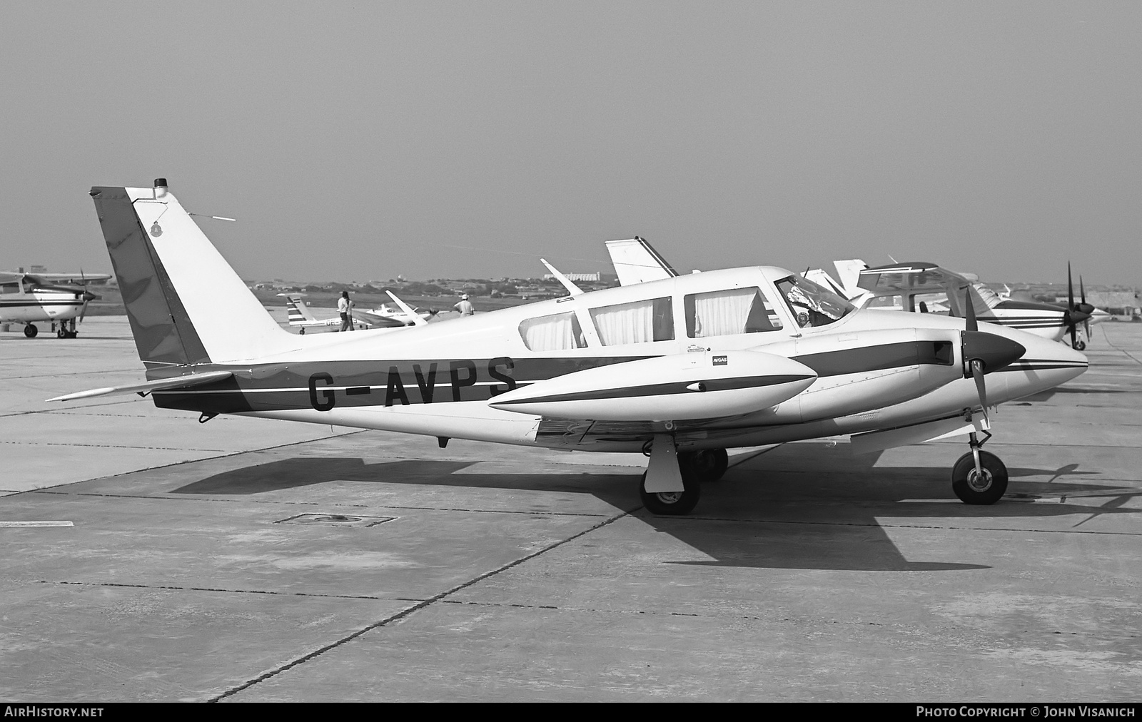 Aircraft Photo of G-AVPS | Piper PA-30-160 Twin Comanche B | AirHistory.net #483667