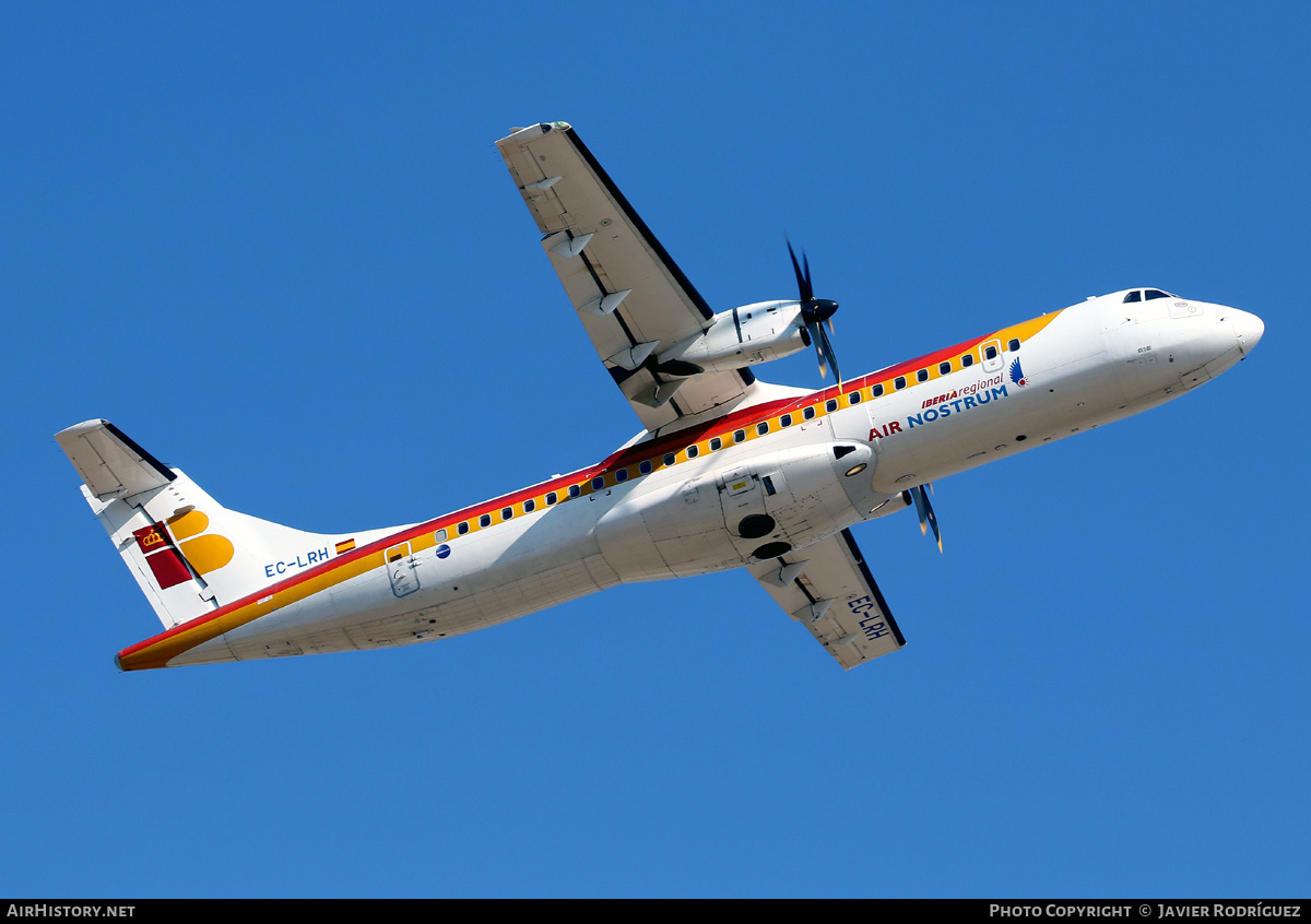 Aircraft Photo of EC-LRH | ATR ATR-72-600 (ATR-72-212A) | Iberia Regional | AirHistory.net #483670