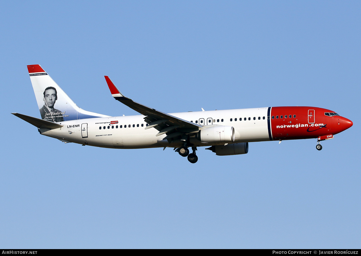 Aircraft Photo of LN-ENR | Boeing 737-800 | Norwegian | AirHistory.net #483677