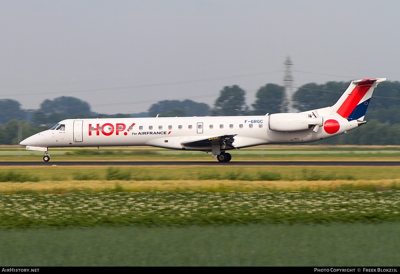 Aircraft Photo of F-GRGC | Embraer ERJ-145EU (EMB-145EU) | Hop! | AirHistory.net #483682