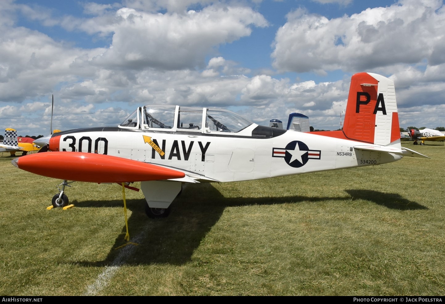 Aircraft Photo of N534RB / 534200 | Beech T-34A Mentor | USA - Navy | AirHistory.net #483692