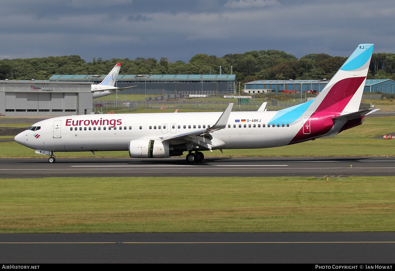 Aircraft Photo of D-ABKJ | Boeing 737-86J | Eurowings | AirHistory.net #483751