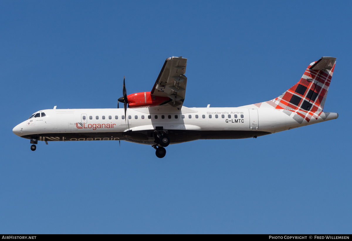 Aircraft Photo of G-LMTC | ATR ATR-72-600 (ATR-72-212A) | Loganair | AirHistory.net #483760