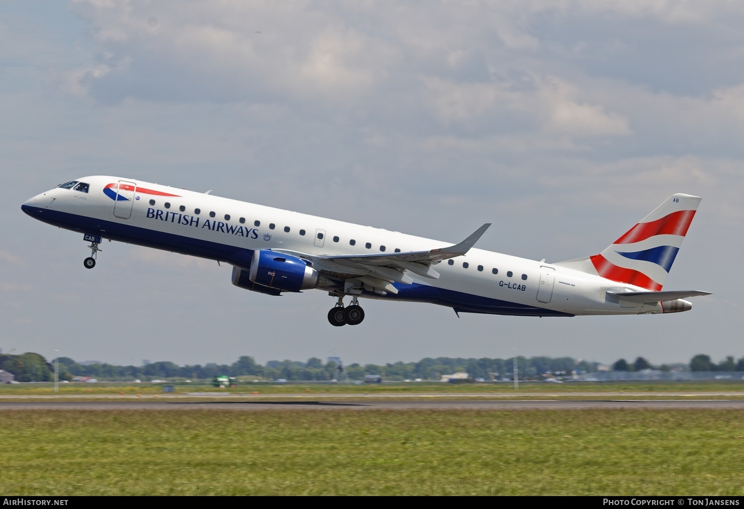 Aircraft Photo of G-LCAB | Embraer 190SR (ERJ-190-100SR) | British Airways | AirHistory.net #483765