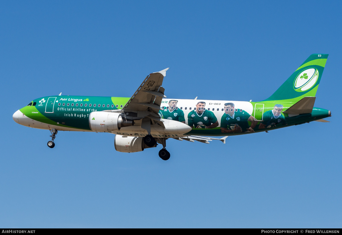 Aircraft Photo of EI-DEO | Airbus A320-214 | Aer Lingus | AirHistory.net #483789