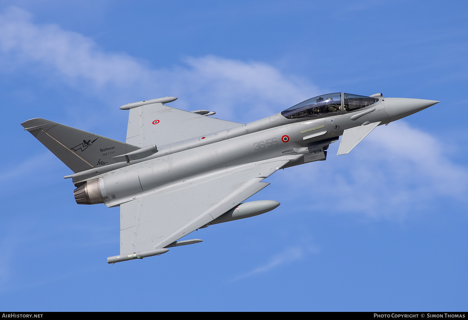 Aircraft Photo of MM7352 | Eurofighter F-2000A Typhoon | Italy - Air Force | AirHistory.net #483794