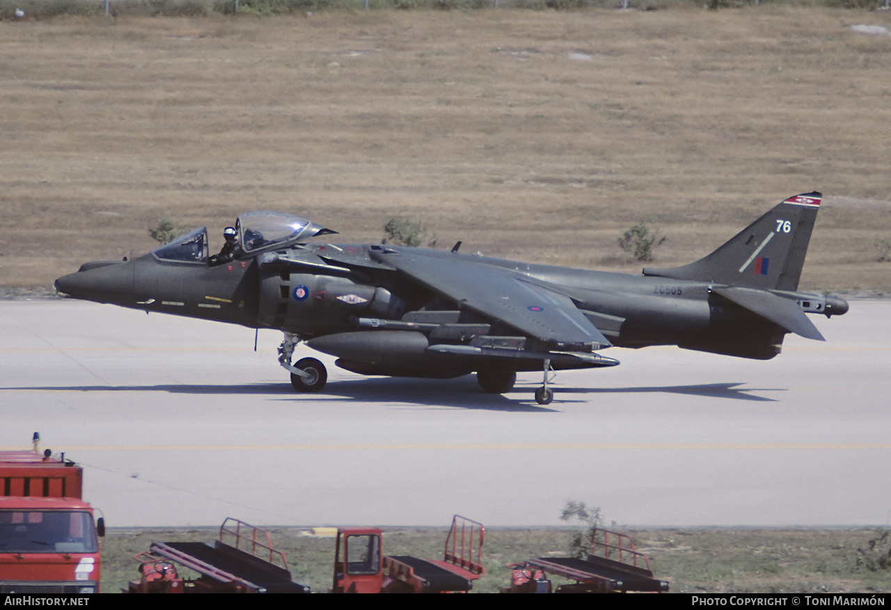Aircraft Photo of ZG505 | British Aerospace Harrier GR7 | UK - Air Force | AirHistory.net #483823