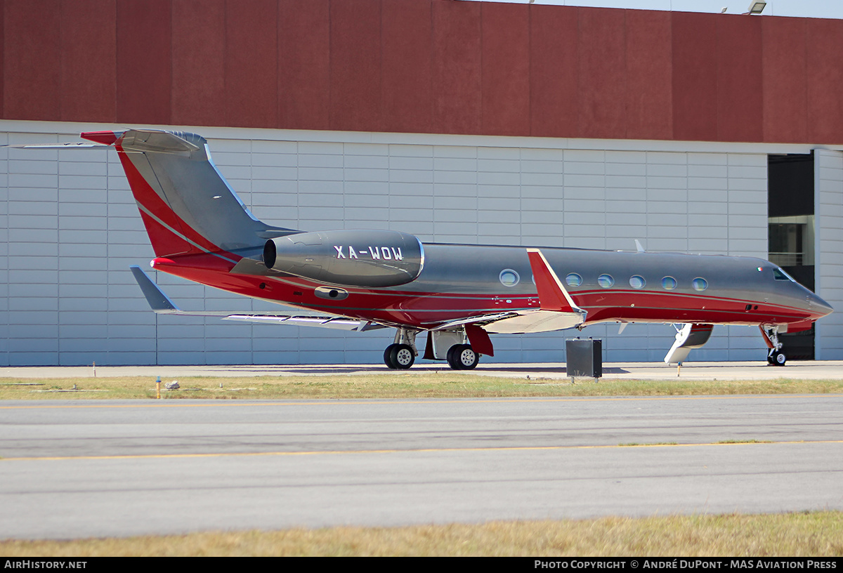 Aircraft Photo of XA-WOW | Gulfstream Aerospace G-V-SP Gulfstream G550 | AirHistory.net #483840
