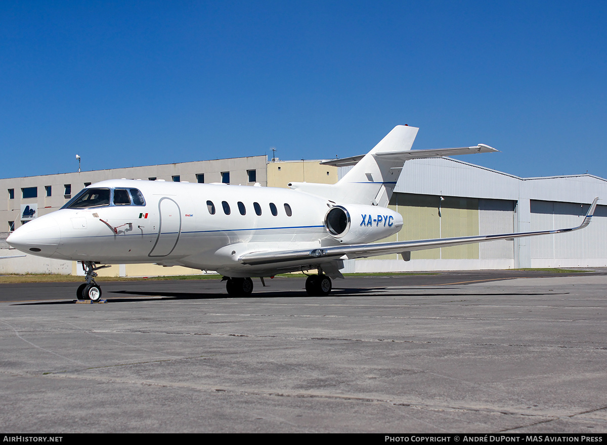 Aircraft Photo of XA-PYC | British Aerospace BAe-125-800B/XP | AirHistory.net #483844