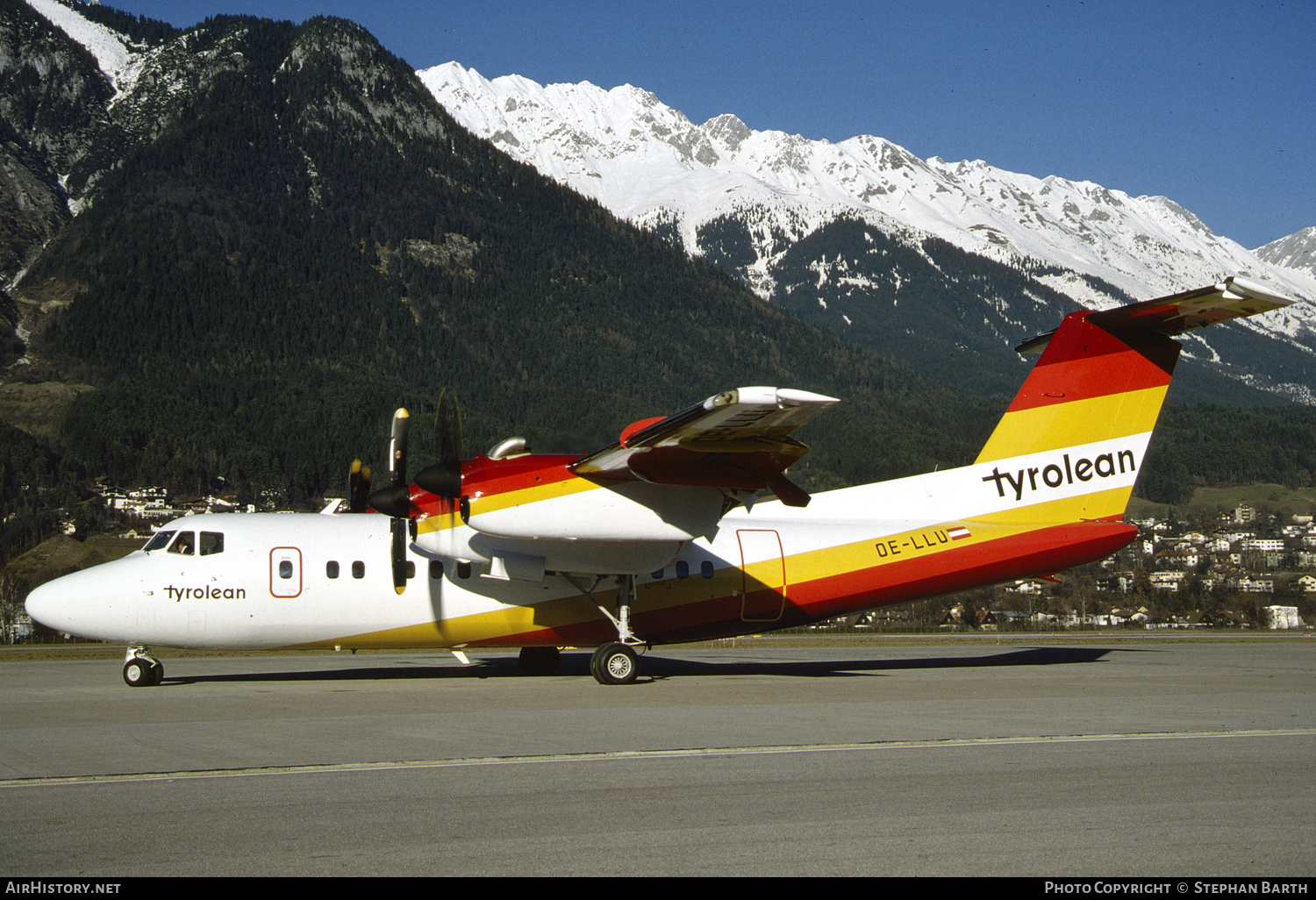 Aircraft Photo of OE-LLU | De Havilland Canada DHC-7-102 Dash 7 | Tyrolean Airways | AirHistory.net #483856