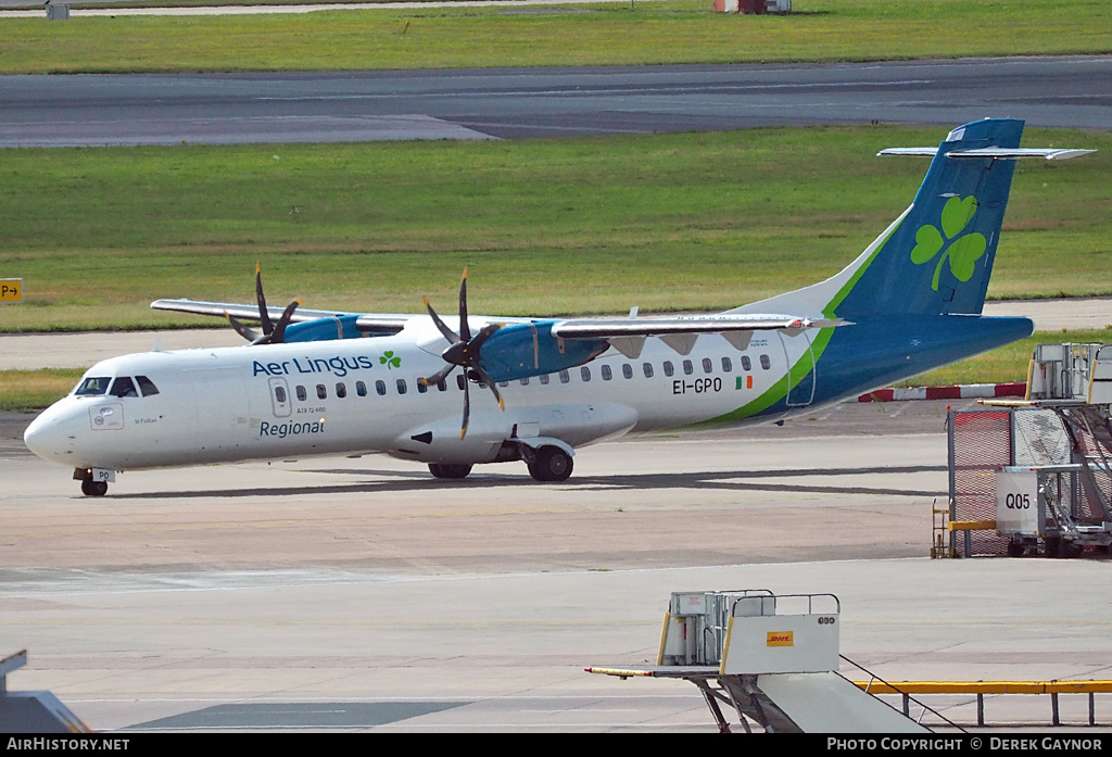Aircraft Photo of EI-GPO | ATR ATR-72-600 (ATR-72-212A) | Aer Lingus Regional | AirHistory.net #483866