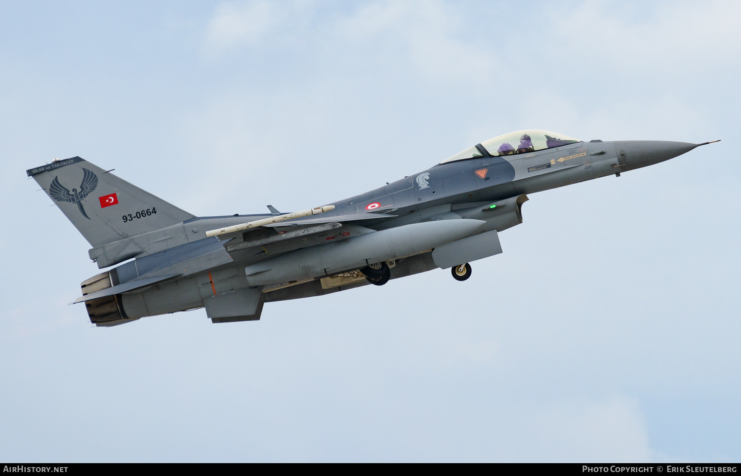Aircraft Photo of 93-0664 | Lockheed Martin F-16C Fighting Falcon | Turkey - Air Force | AirHistory.net #483875