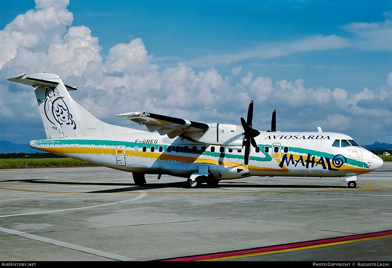 Aircraft Photo of F-GREG | ATR ATR-42-320 | Aviosarda Airlines | AirHistory.net #483891
