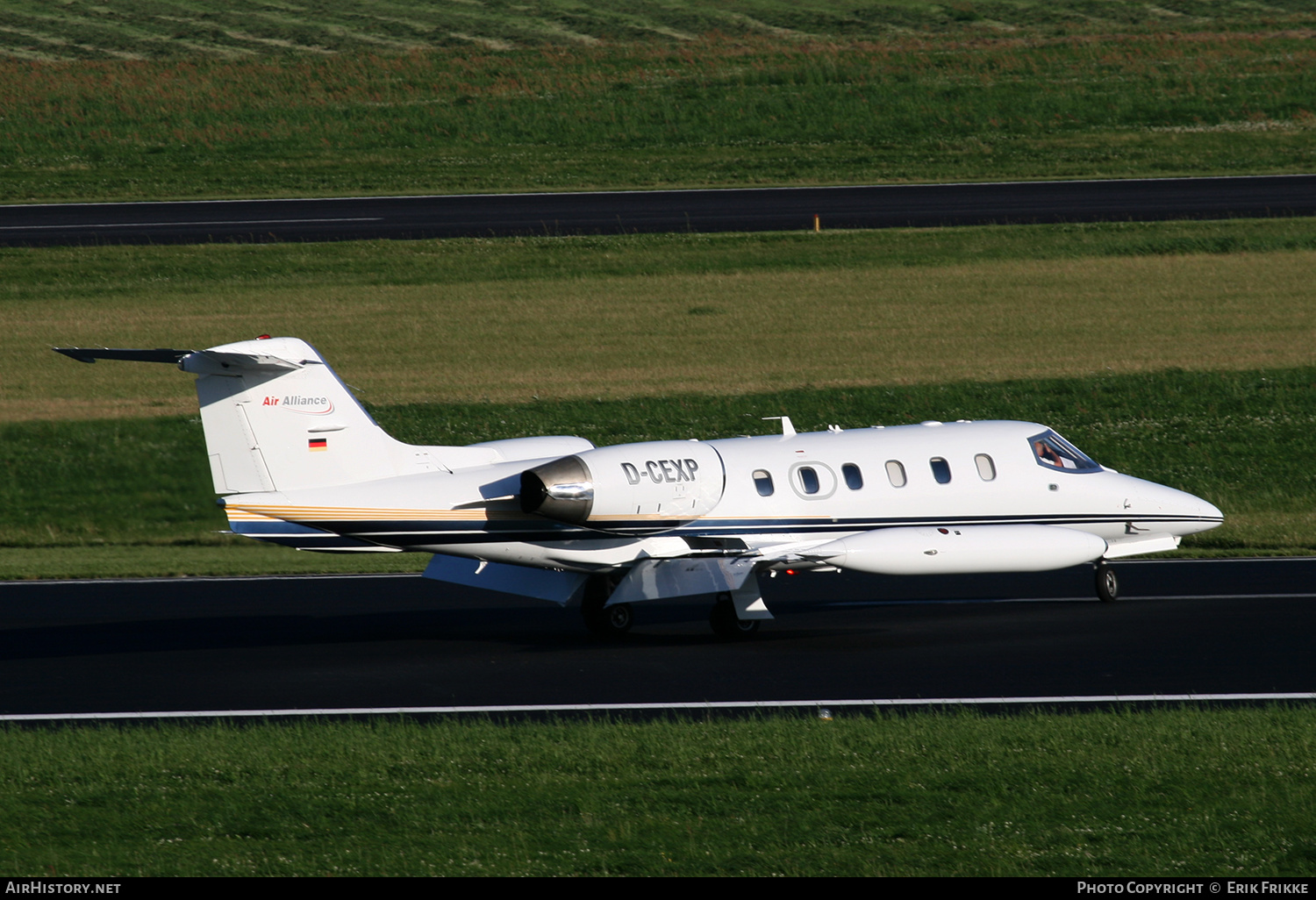 Aircraft Photo of D-CEXP | Gates Learjet 35A | Air Alliance Express | AirHistory.net #483924
