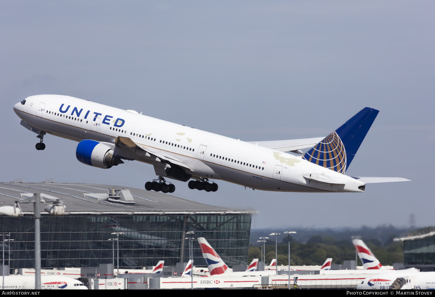 Aircraft Photo of N783UA | Boeing 777-222/ER | United Airlines | AirHistory.net #483932