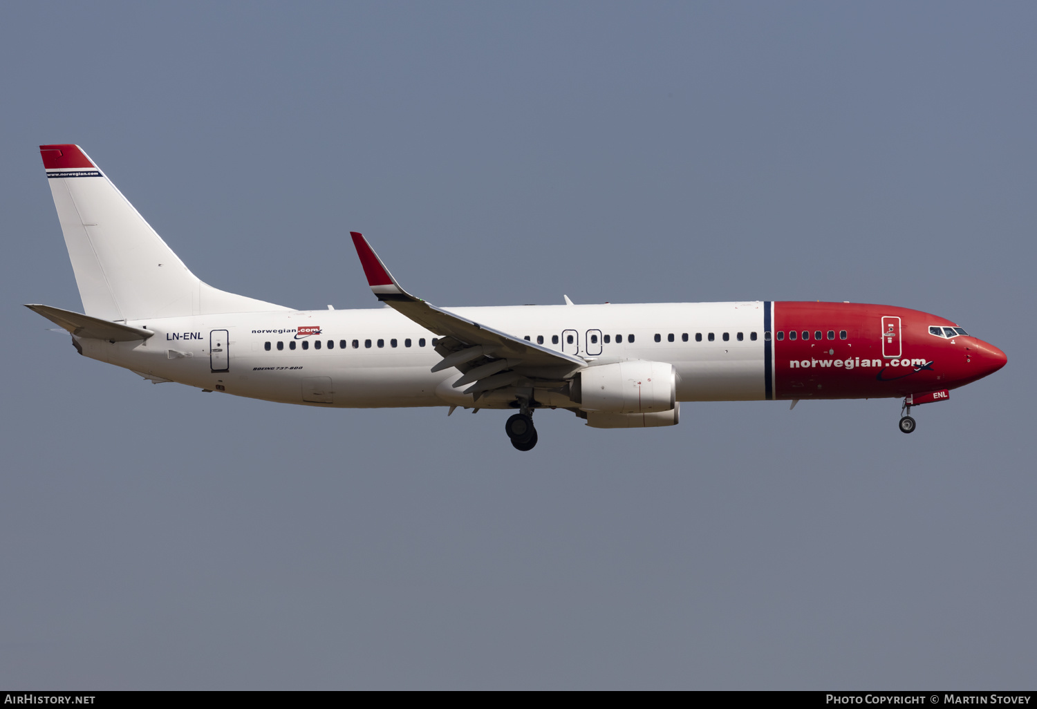 Aircraft Photo of LN-ENL | Boeing 737-8JP | Norwegian | AirHistory.net #483938