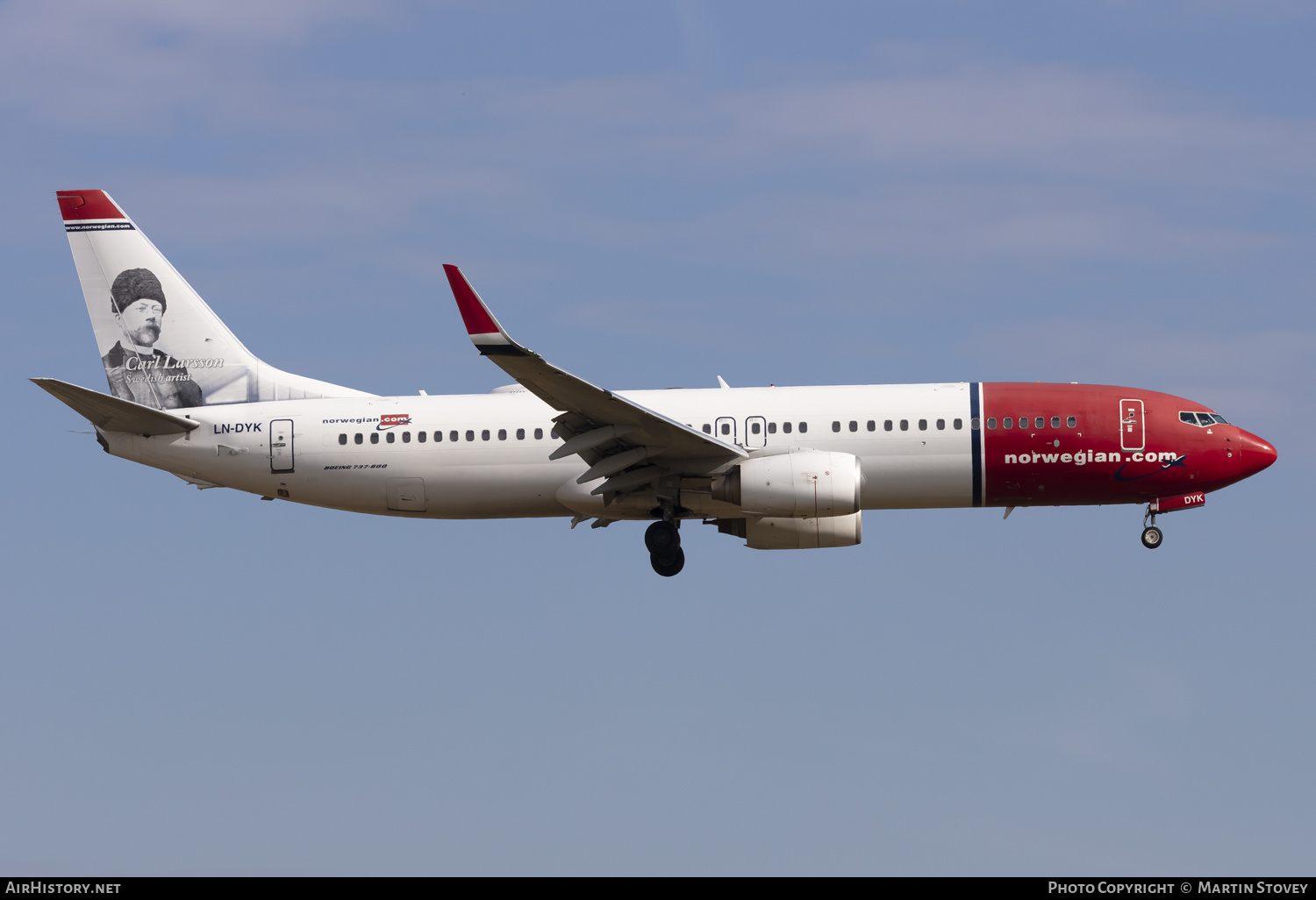 Aircraft Photo of LN-DYK | Boeing 737-8JP | Norwegian | AirHistory.net #483940