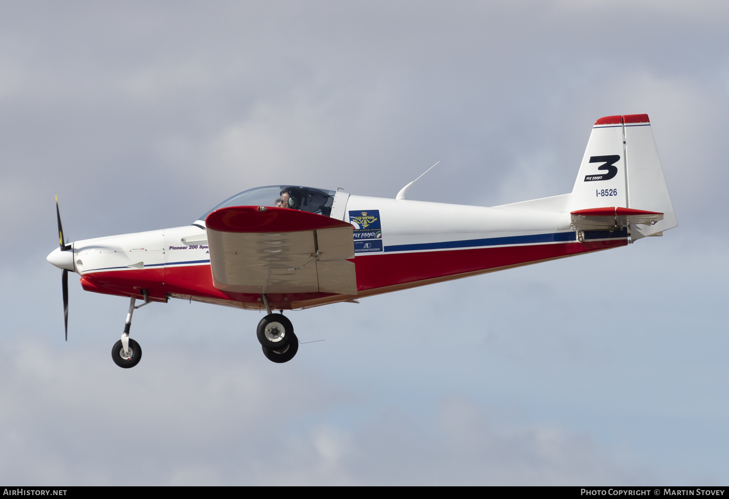 Aircraft Photo of I-8526 | Alpi Pioneer 200 Sparrow | Fly Fano Team | AirHistory.net #483947