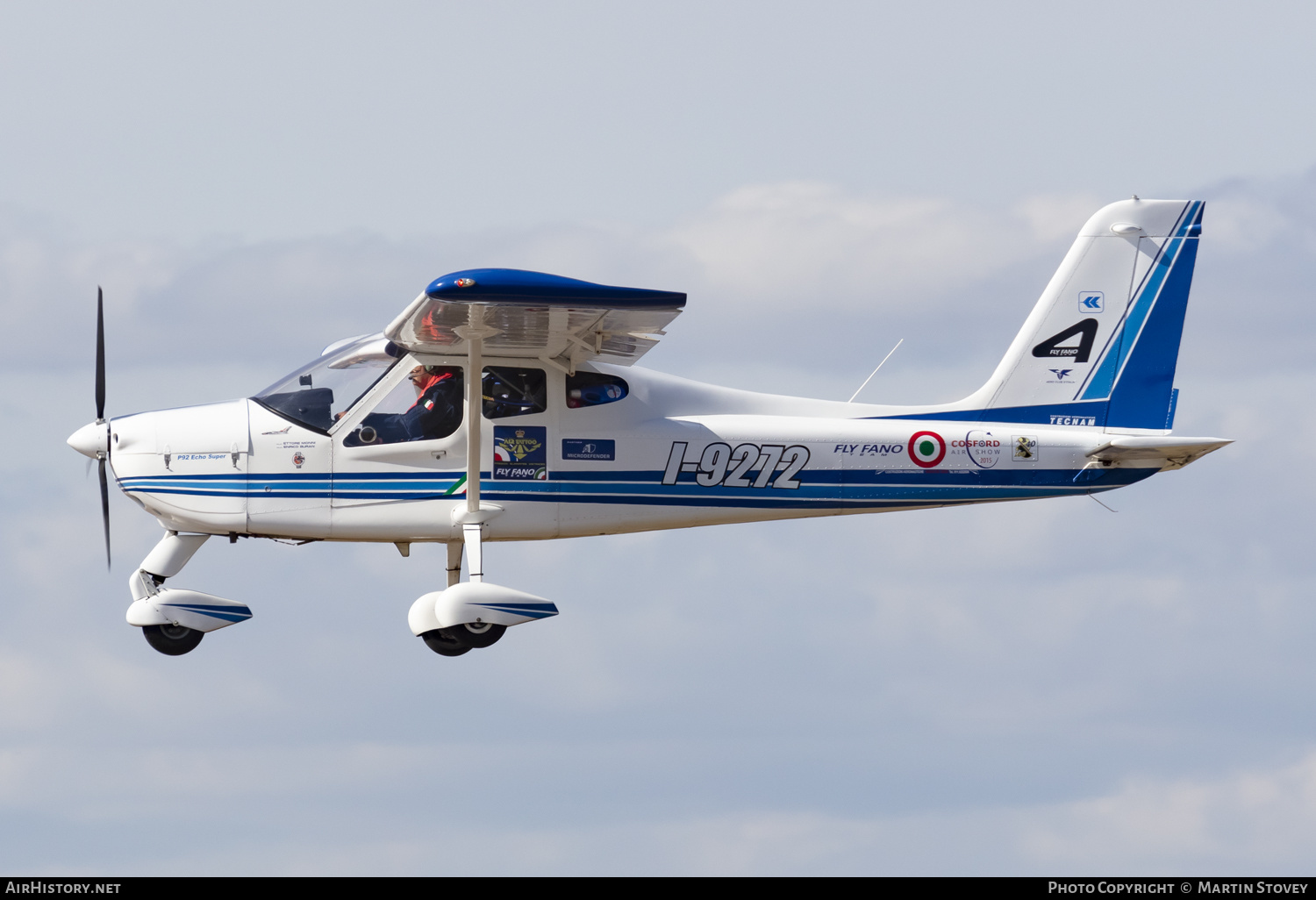 Aircraft Photo of I-9272 | Tecnam P-92 Echo Super | Fly Fano Team | AirHistory.net #483951