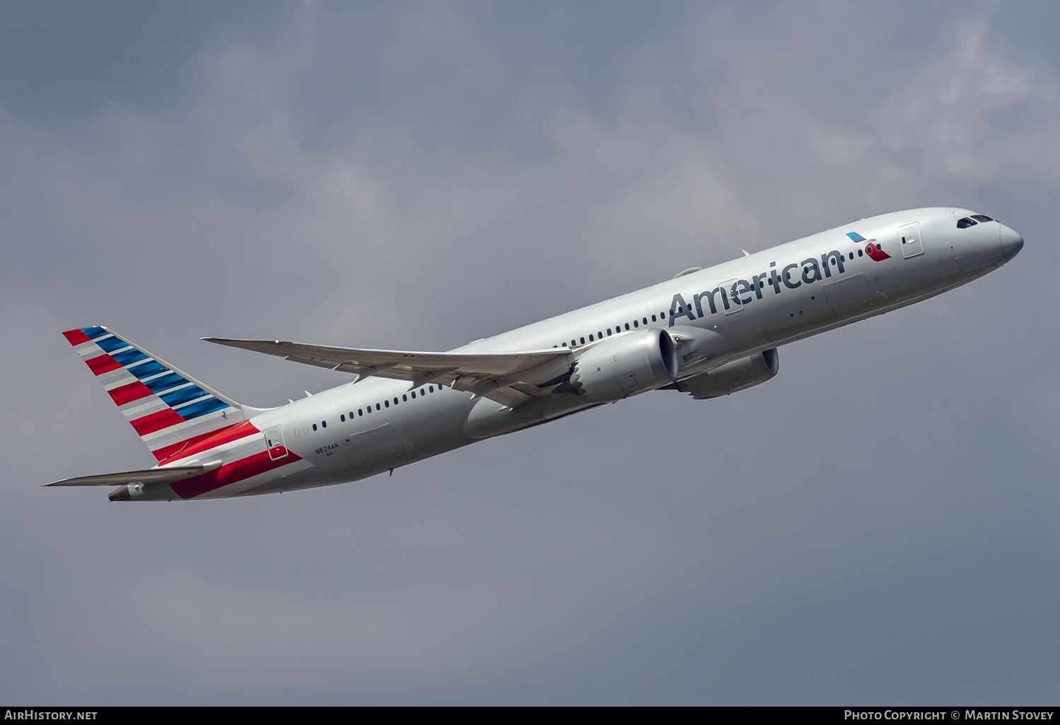 Aircraft Photo of N824AN | Boeing 787-9 Dreamliner | American Airlines | AirHistory.net #483962