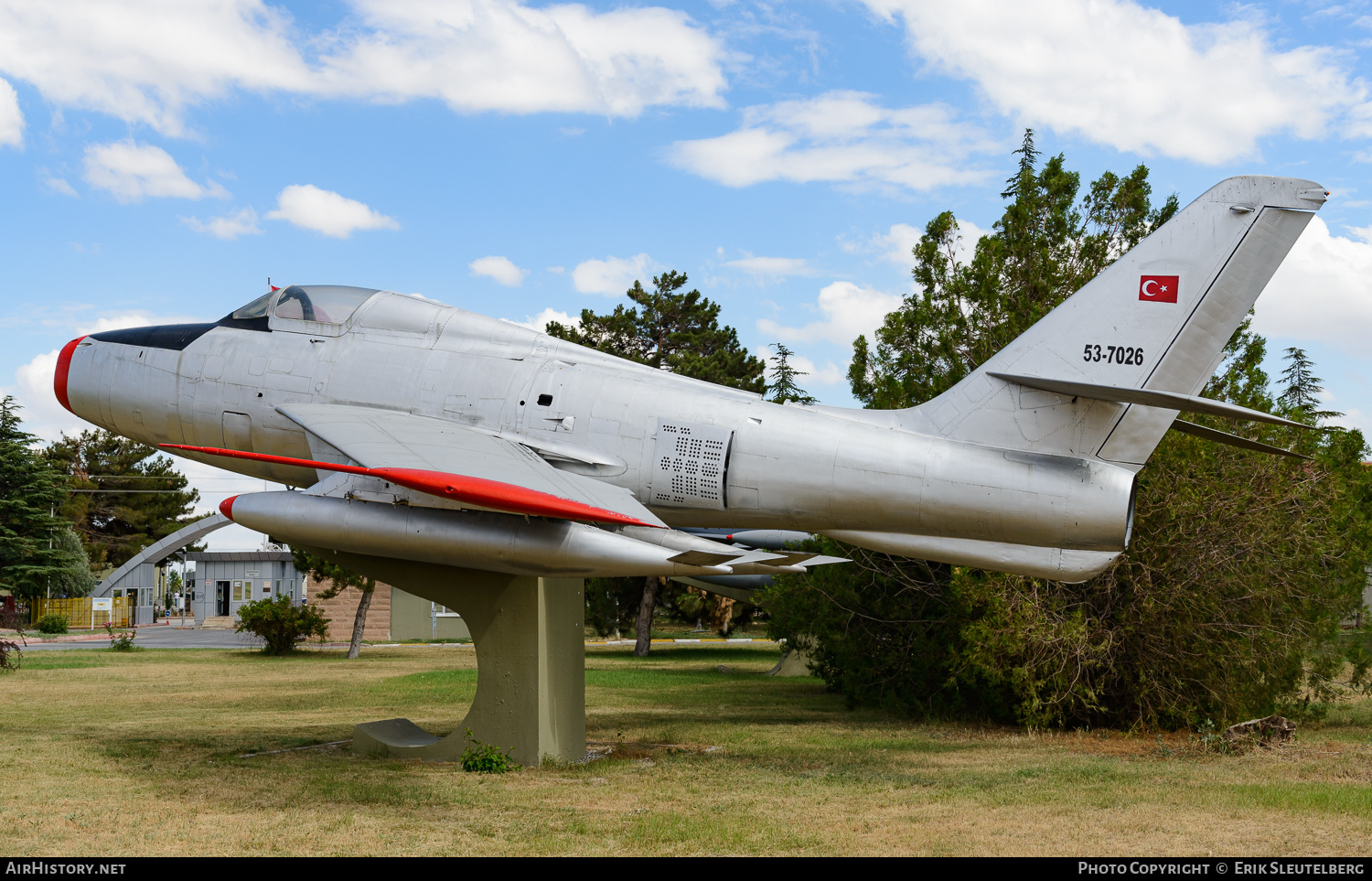 Aircraft Photo of 53-7026 | Republic F-84F Thunderstreak | Turkey - Air Force | AirHistory.net #483981