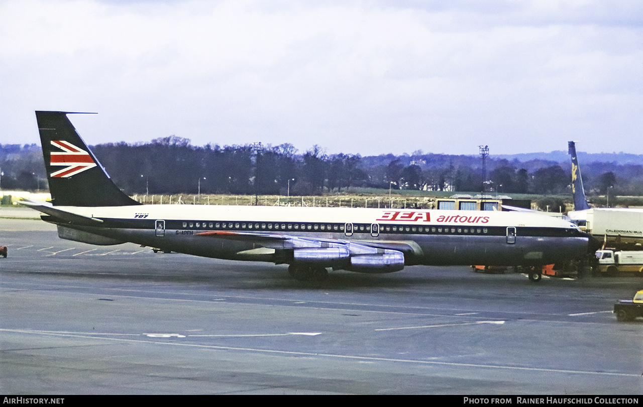 Aircraft Photo of G-APFH | Boeing 707-436 | BEA Airtours - British European Airways | AirHistory.net #484001