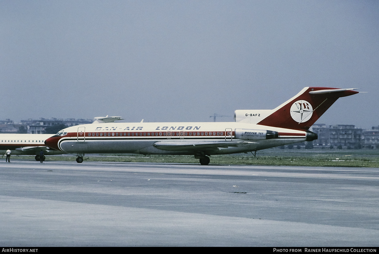 Aircraft Photo of G-BAFZ | Boeing 727-46 | Dan-Air London | AirHistory.net #484002