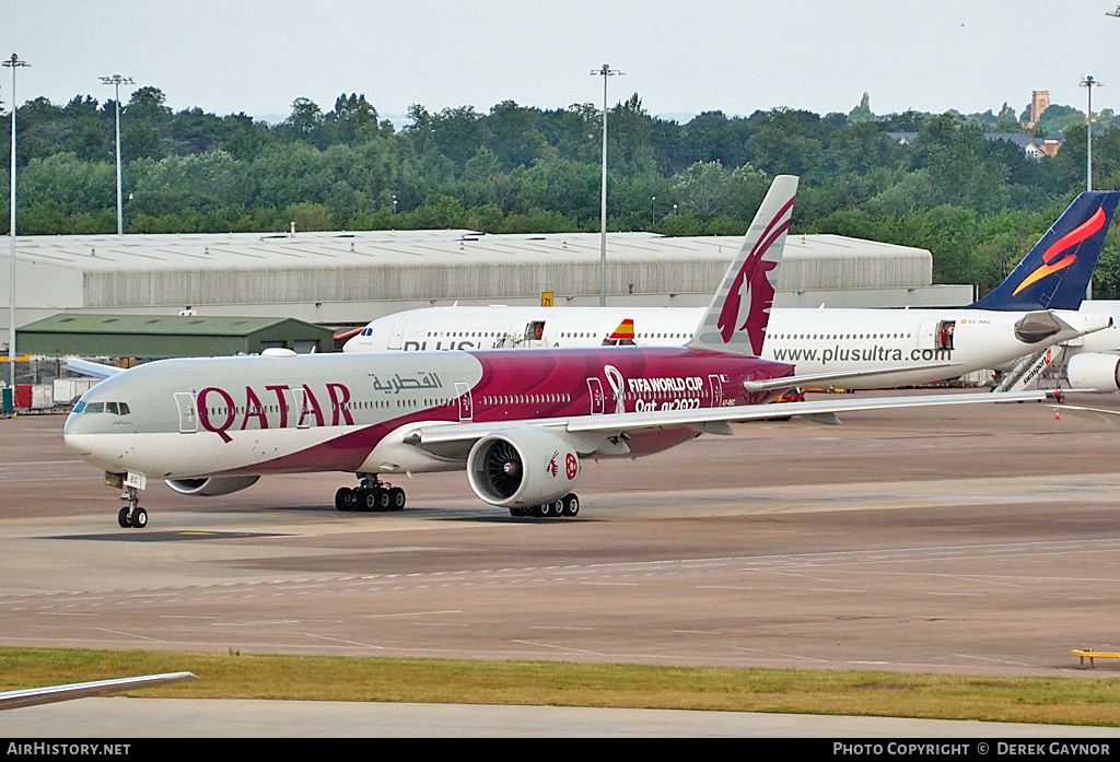 Aircraft Photo of A7-BEC | Boeing 777-3DZ/ER | Qatar Airways | AirHistory.net #484012
