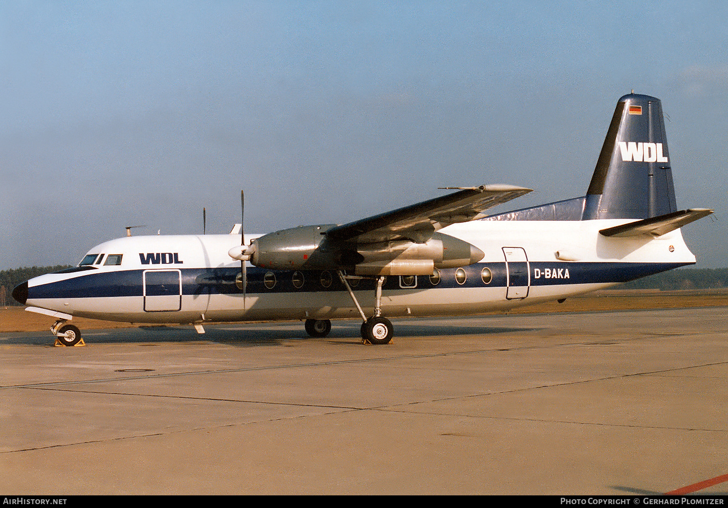 Aircraft Photo of D-BAKA | Fokker F27-100 Friendship | WDL Aviation | AirHistory.net #484016