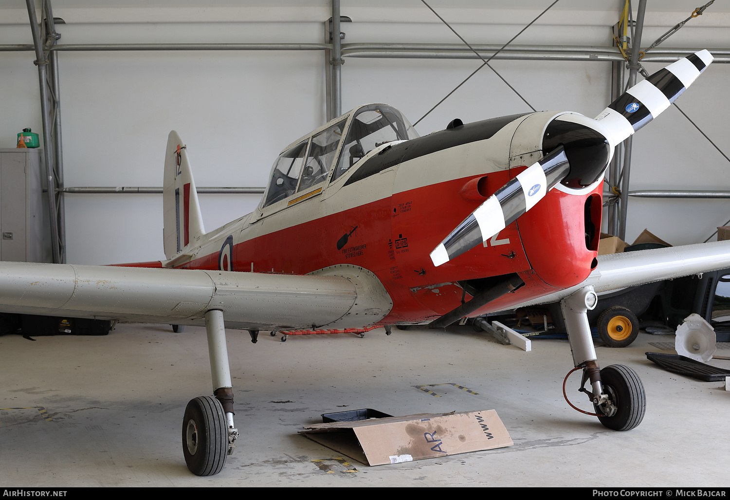 Aircraft Photo of G-BXDI / WD373 | De Havilland DHC-1 Chipmunk 22 | UK - Air Force | AirHistory.net #484034