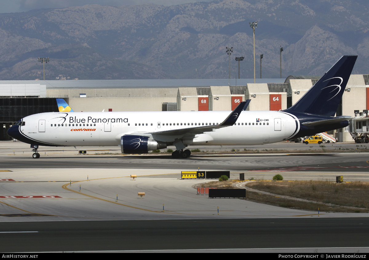 Aircraft Photo of EI-CMD | Boeing 767-324/ER | Blue Panorama Airlines | AirHistory.net #484041