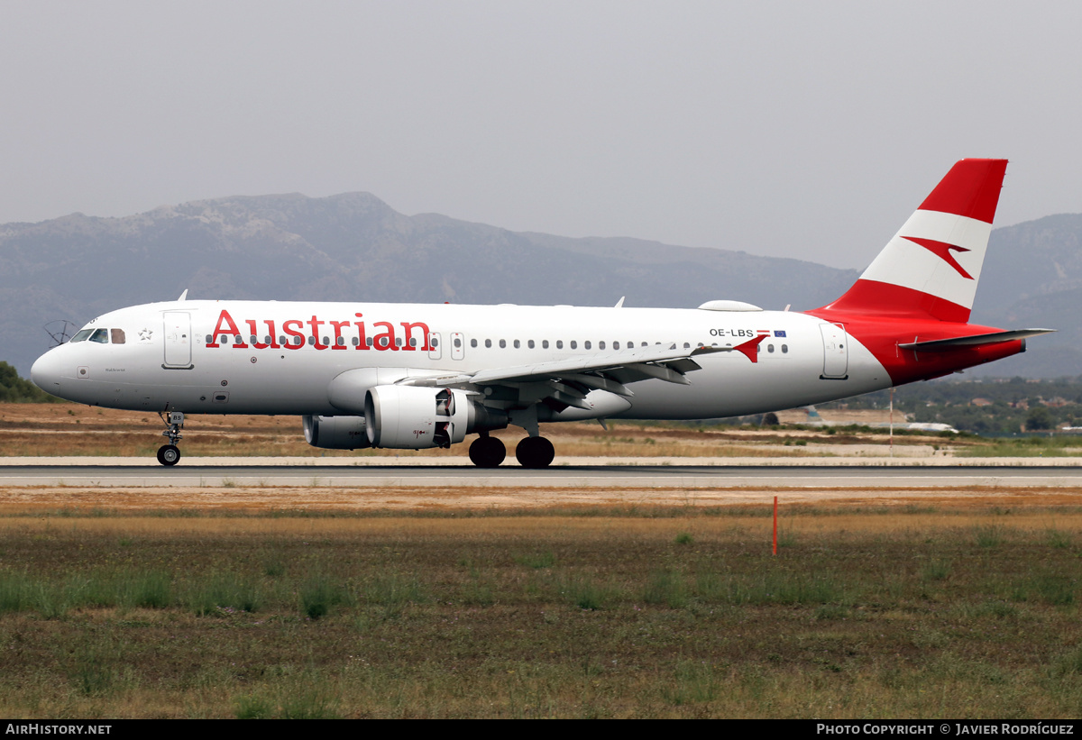 Aircraft Photo of OE-LBS | Airbus A320-214 | Austrian Airlines | AirHistory.net #484045