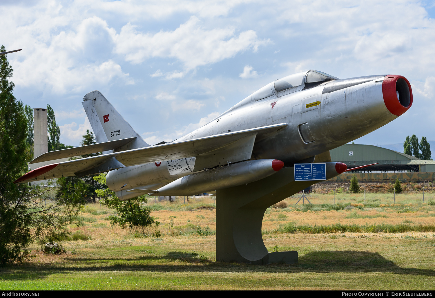 Aircraft Photo of 53-7026 | Republic F-84F Thunderstreak | Turkey - Air Force | AirHistory.net #484081