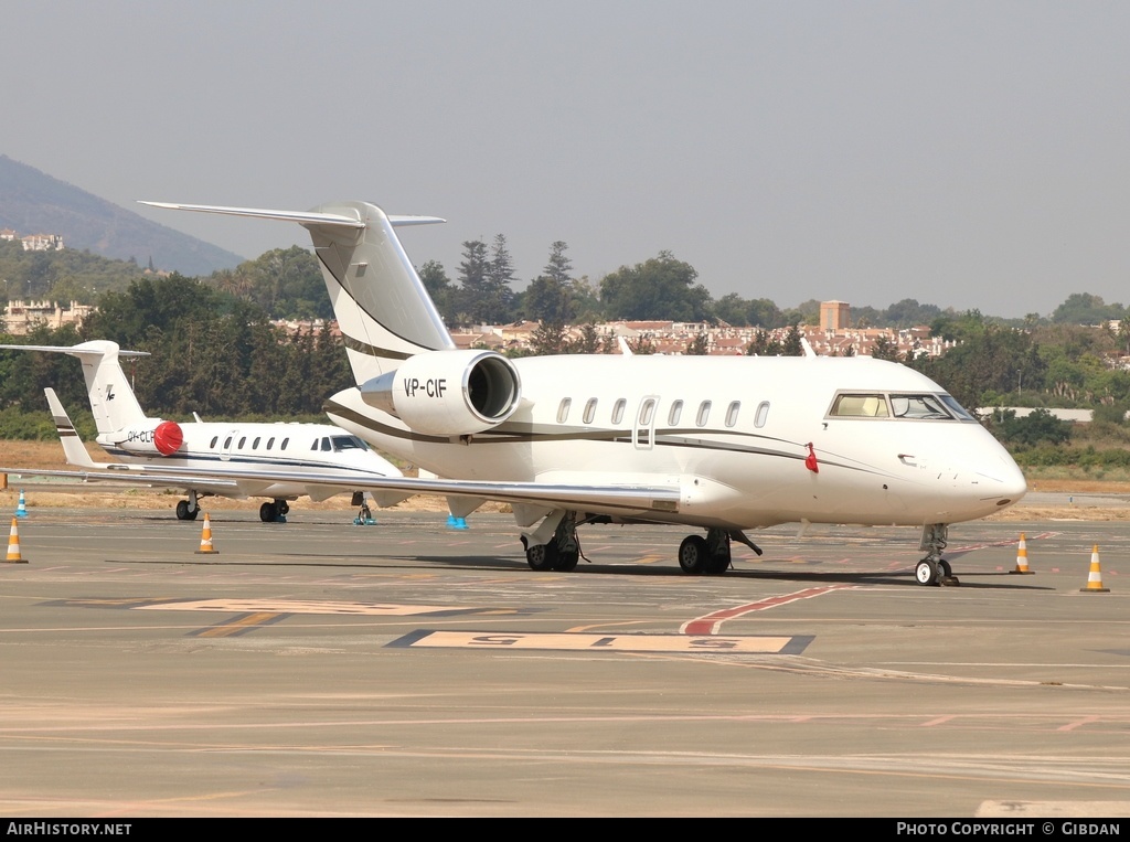Aircraft Photo of VP-CIF | Bombardier Challenger 605 (CL-600-2B16) | AirHistory.net #484083