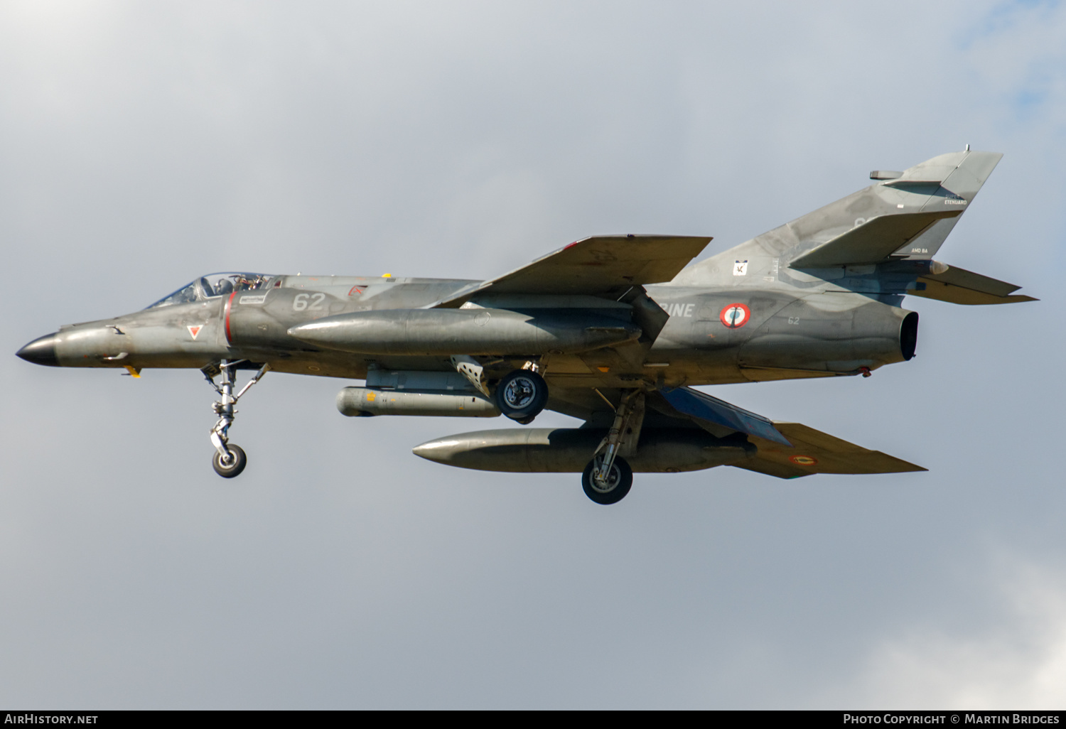 Aircraft Photo of 62 | Dassault Super Etendard Modernisé | France - Navy | AirHistory.net #484084