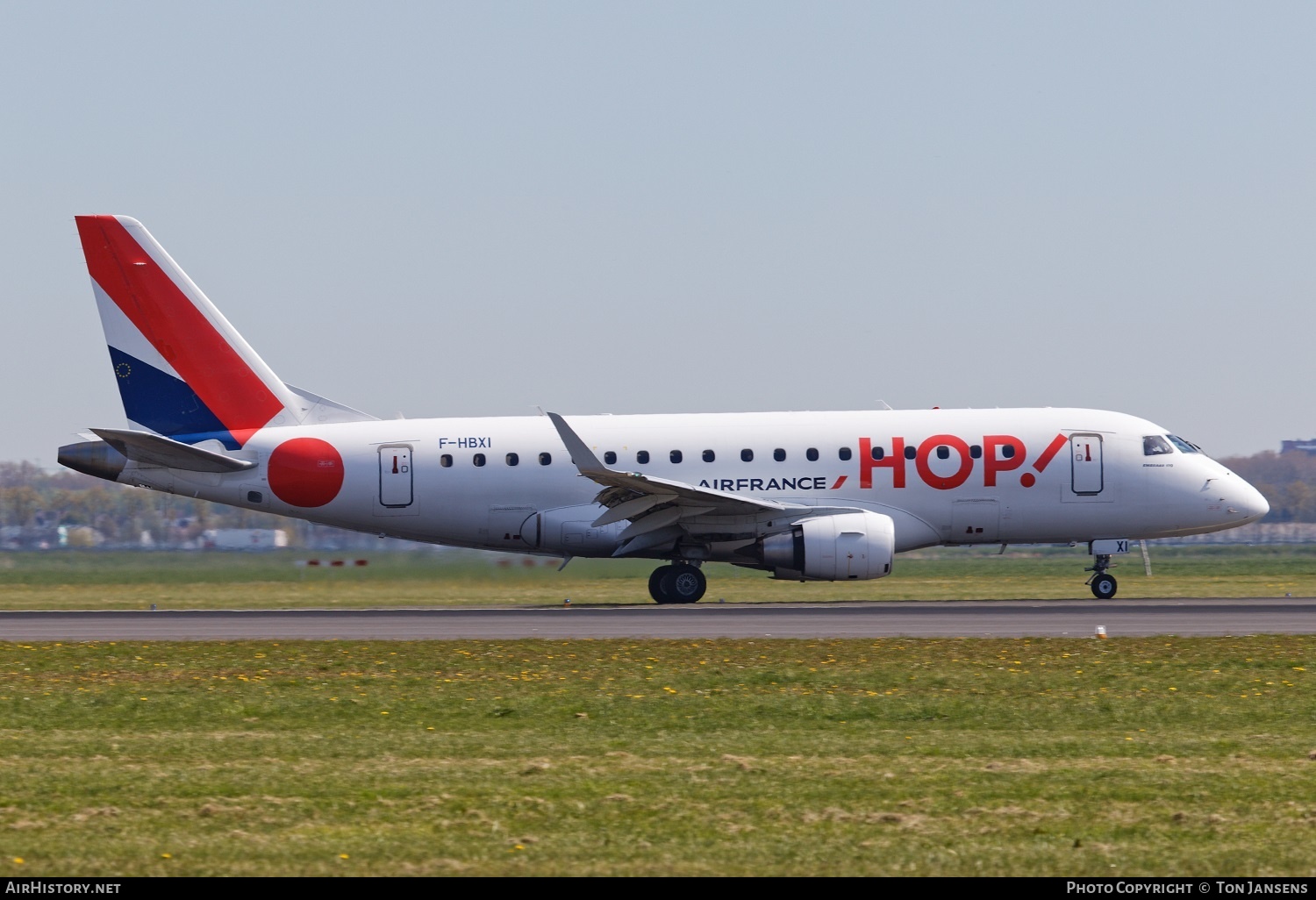 Aircraft Photo of F-HBXI | Embraer 170STD (ERJ-170-100STD) | Hop! | AirHistory.net #484106