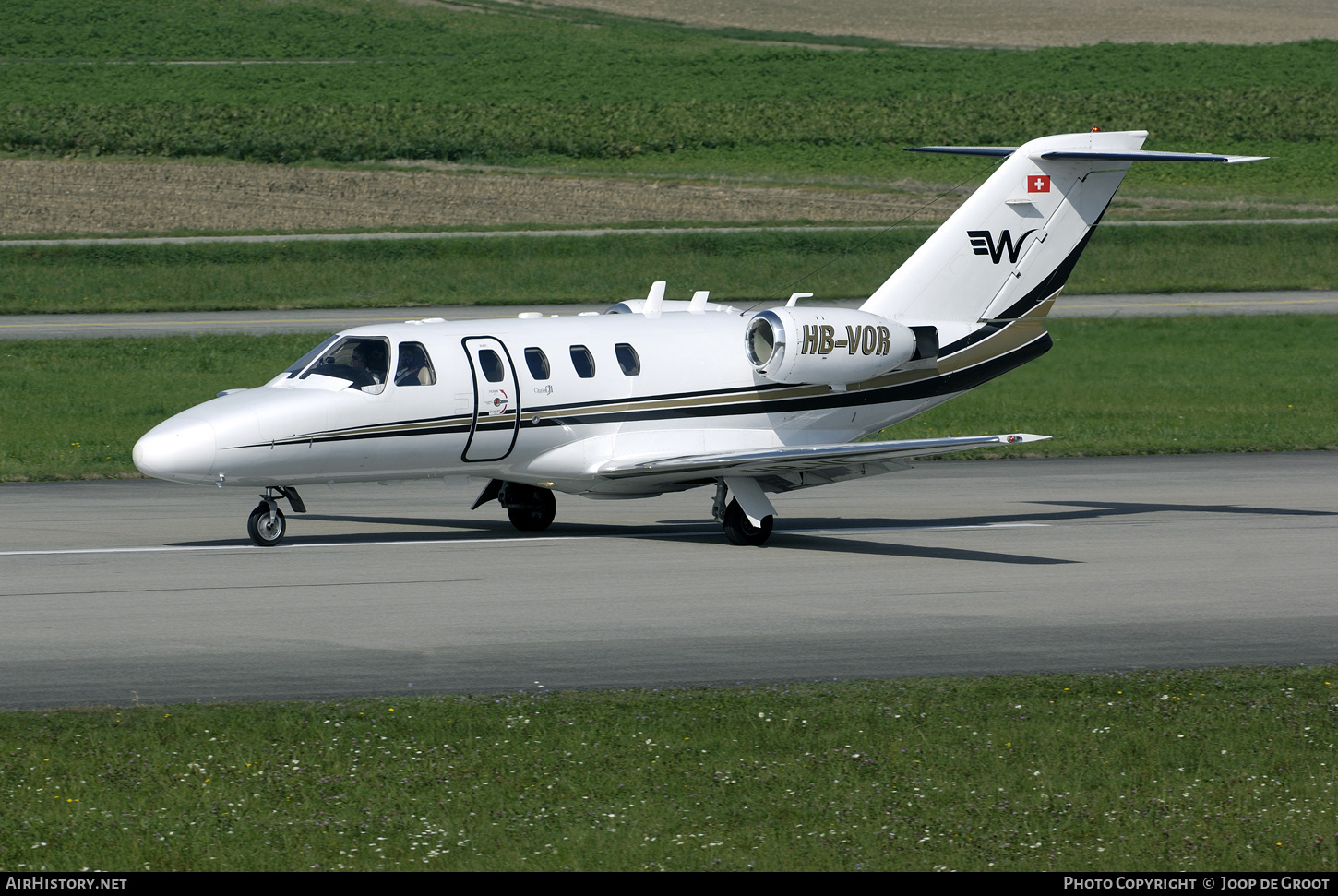 Aircraft Photo of HB-VOR | Cessna 525 CitationJet CJ1 | Speedwings Executive Jet | AirHistory.net #484118