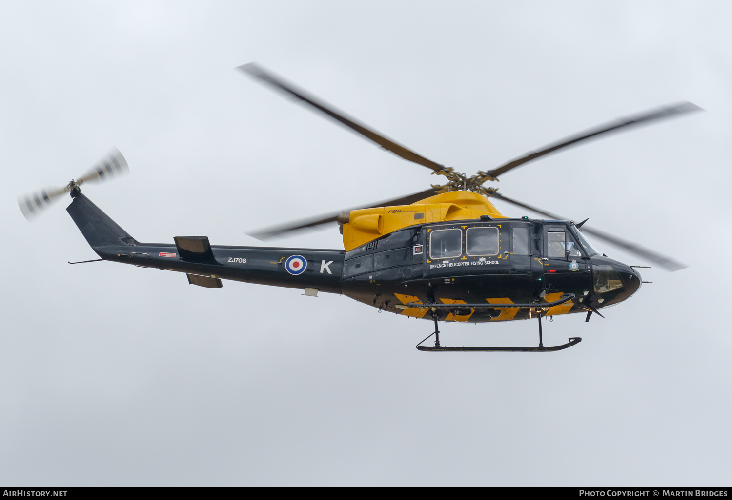 Aircraft Photo of ZJ708 | Bell 412EP Griffin HT1 | UK - Air Force | AirHistory.net #484120