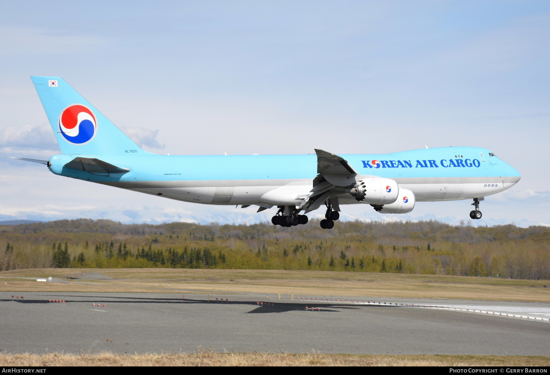 Aircraft Photo of HL7629 | Boeing 747-8B5F/SCD | Korean Air Cargo | AirHistory.net #484127