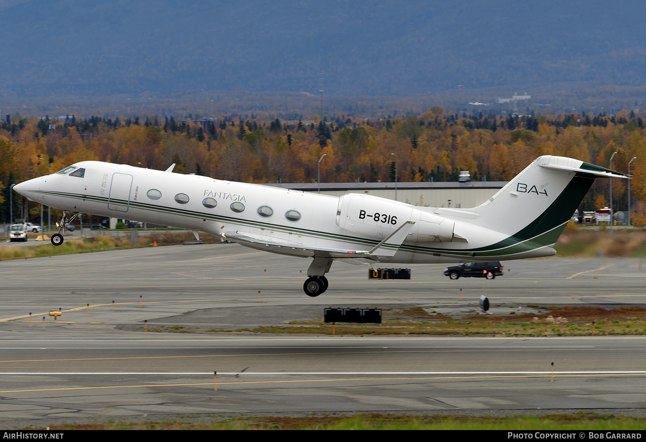 Aircraft Photo of B-8316 | Gulfstream Aerospace G-IV-X Gulfstream G450 | AirHistory.net #484147